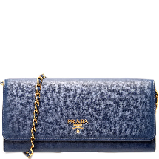 Prada Saffiano Oro Woc Bag Travel Bag