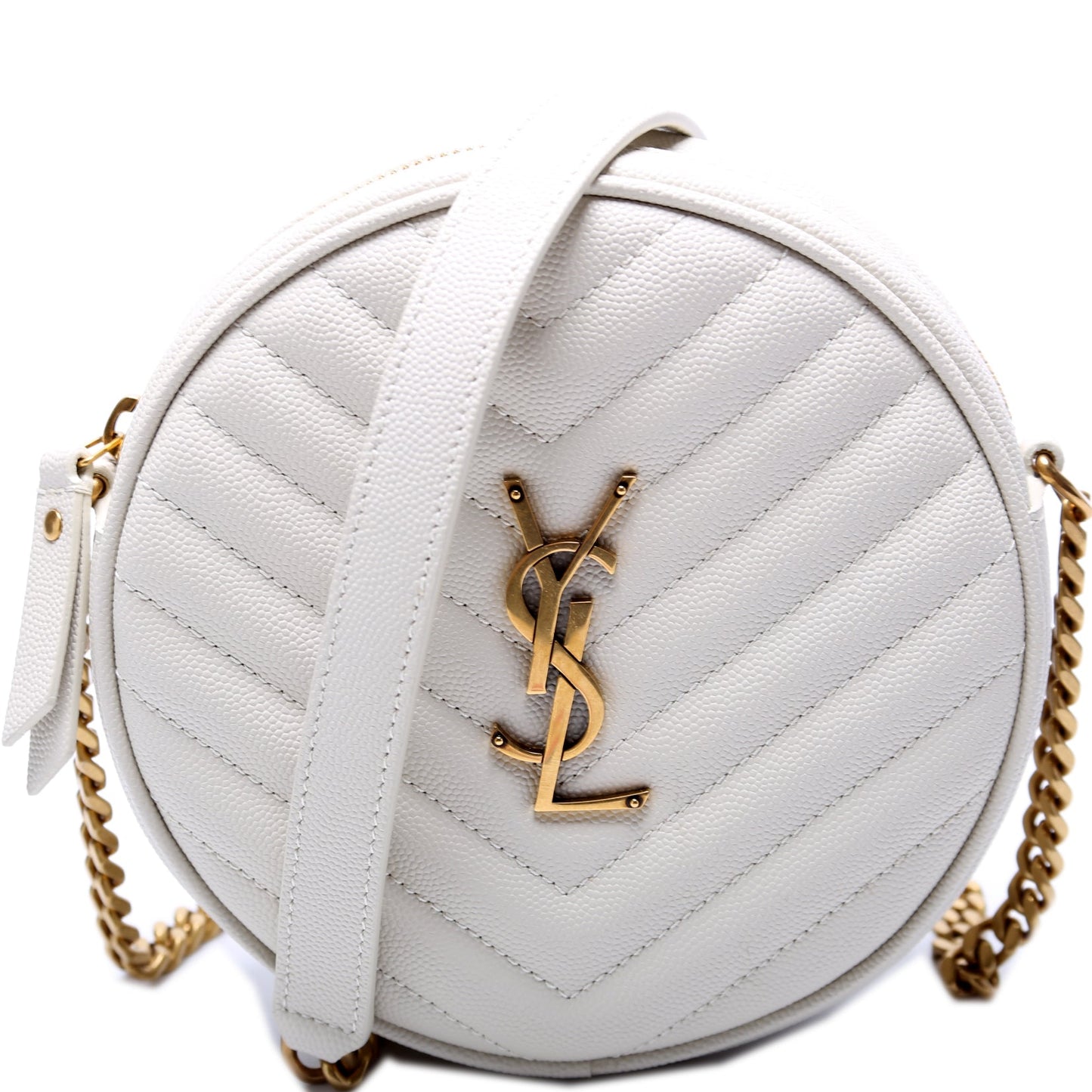 YSL Saint Laurent Grain De Round Camera Bag Travel Bag