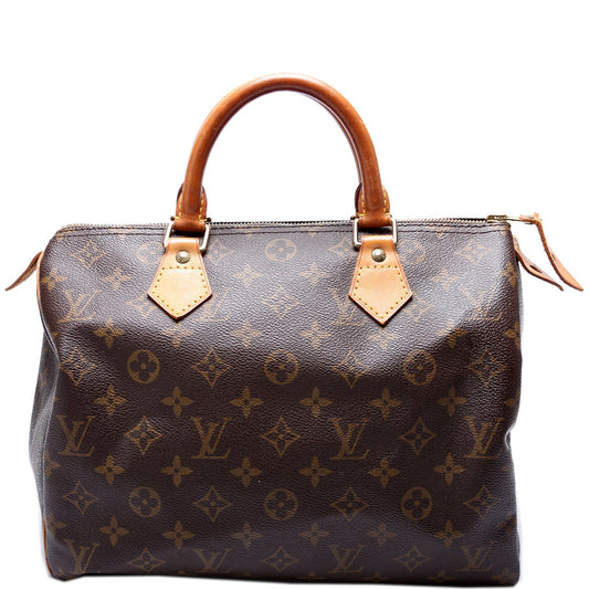 Louis Vuitton Speedy 30 Monogram Handbag Monogram 38