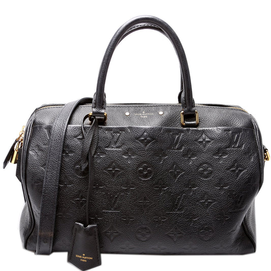 Louis Vuitton Speedy 30 Bandouliere Empreinte Handbag Empreinte 3