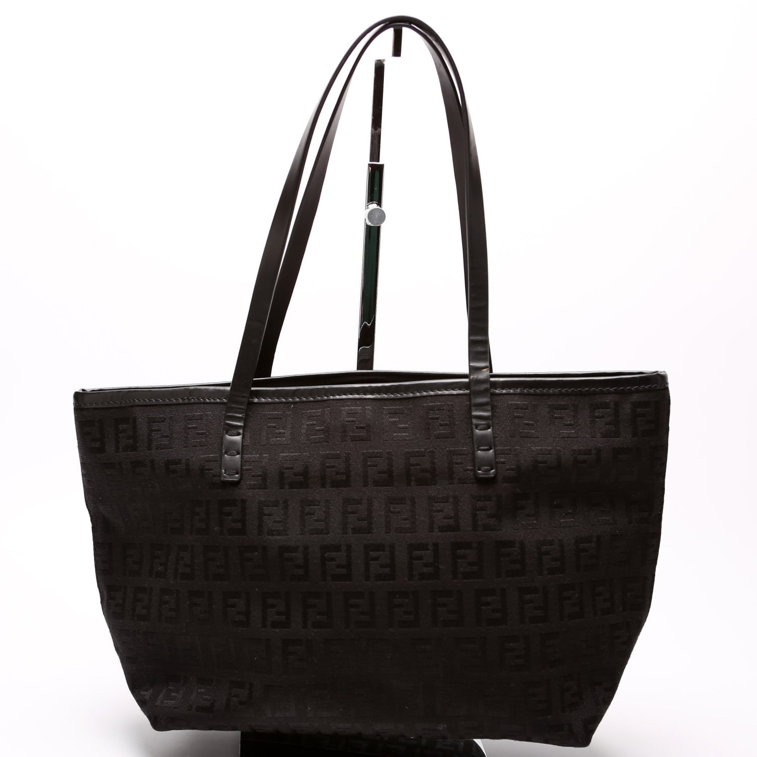 Fendi Zucchino Roll Tote Bag Small