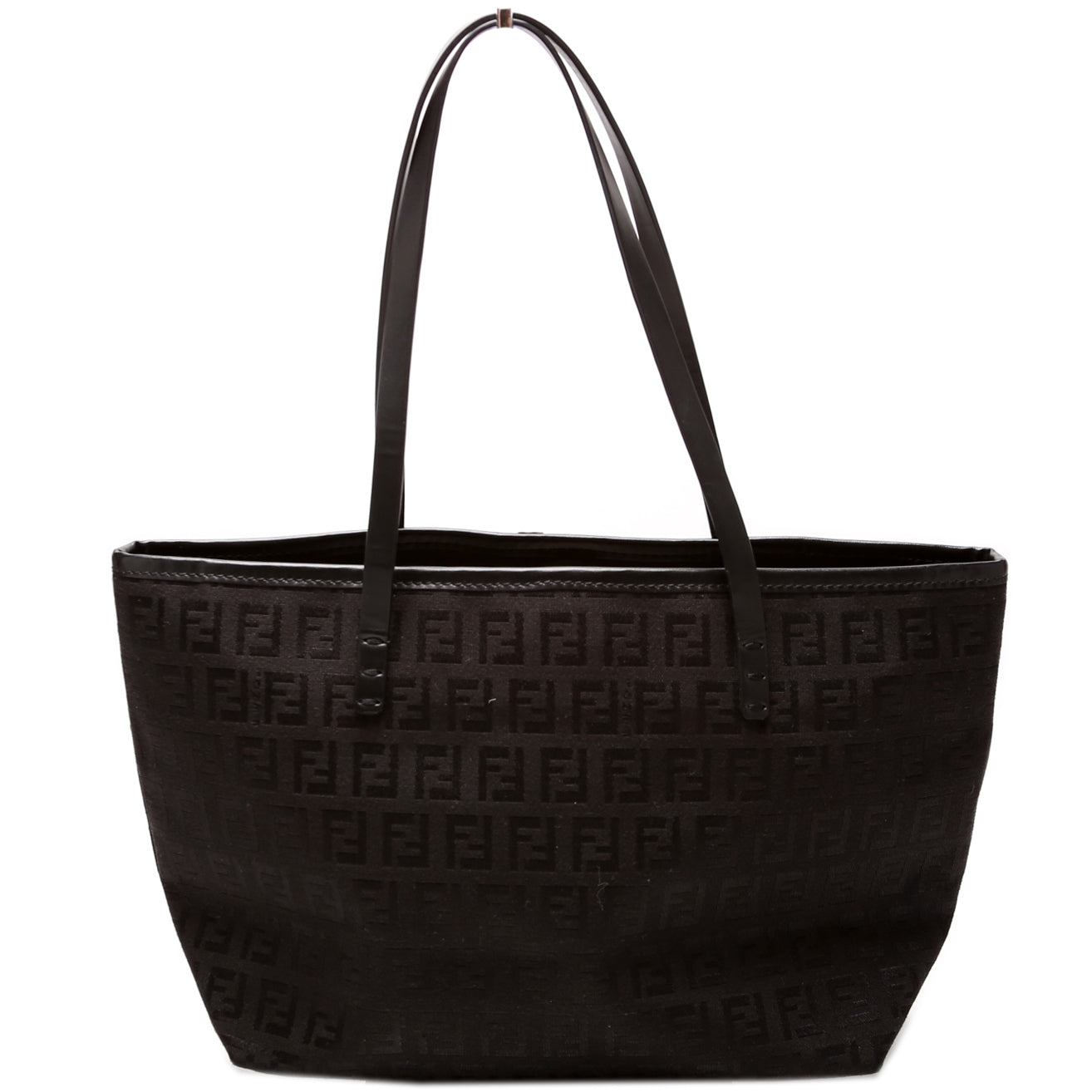 Fendi Zucchino Roll Tote Bag Small