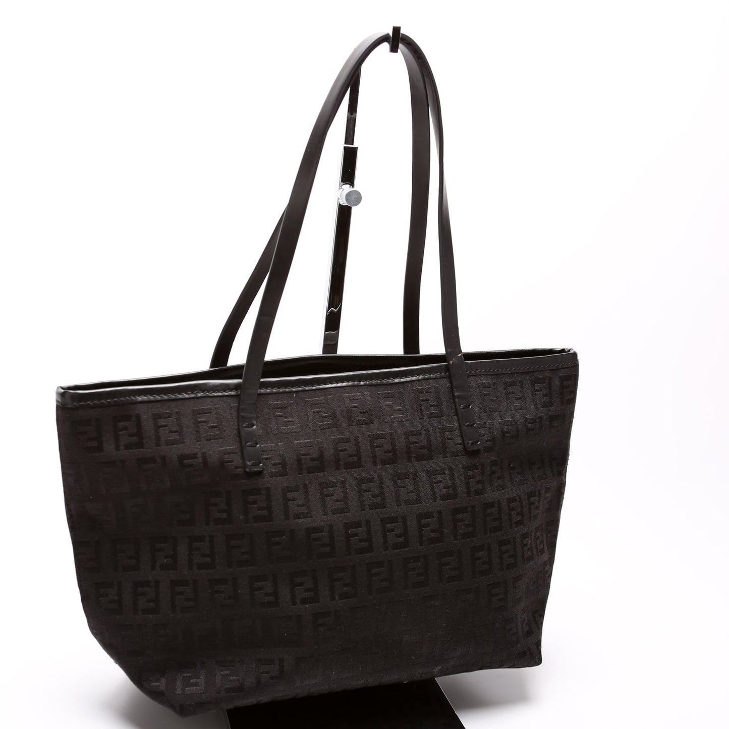 Fendi Zucchino Roll Tote Bag Small