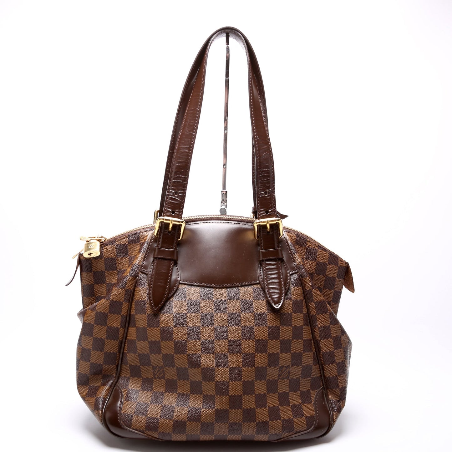 Louis Vuitton Verona Ebene MM Damier Handbag Ebene 9