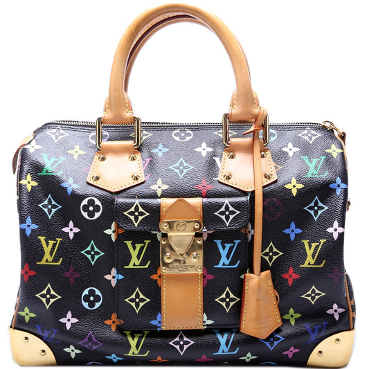 Louis Vuitton Speedy 30 Multicolor Handbag Multicolor 2