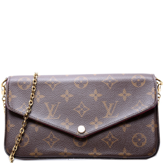 Louis Vuitton Pochette Felicie Monogram Clutch Bag Monogram 29