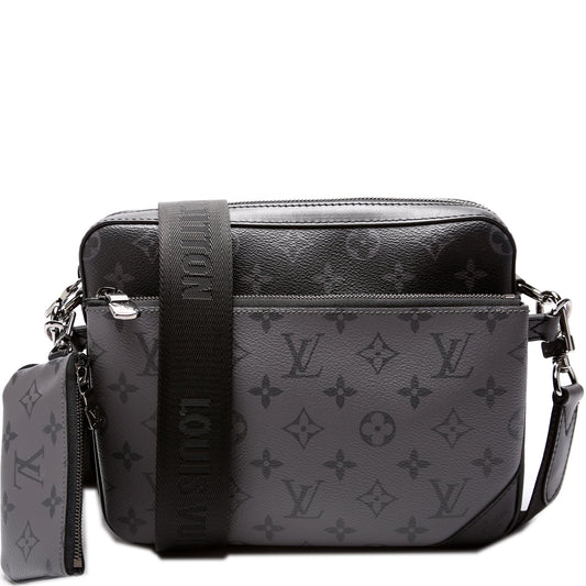 Louis Vuitton Trio Messenger Reverse Eclipse Monogram Crossbody Bag