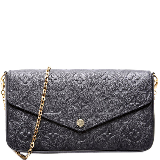 Louis Vuitton Pochette Felicie Empreinte Clutch Bag Felicie Empreinte