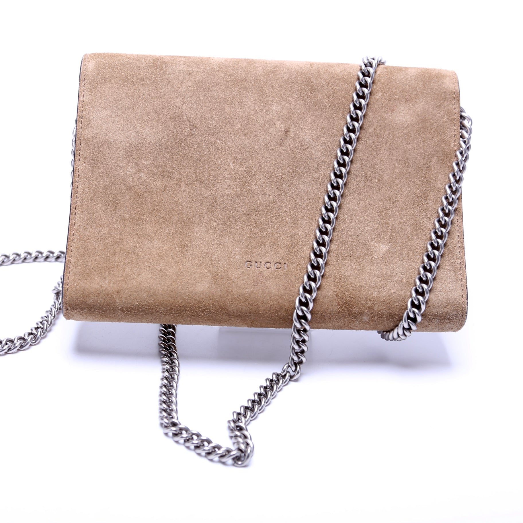 Gucci Dionysus Suede Mini Wallet Case