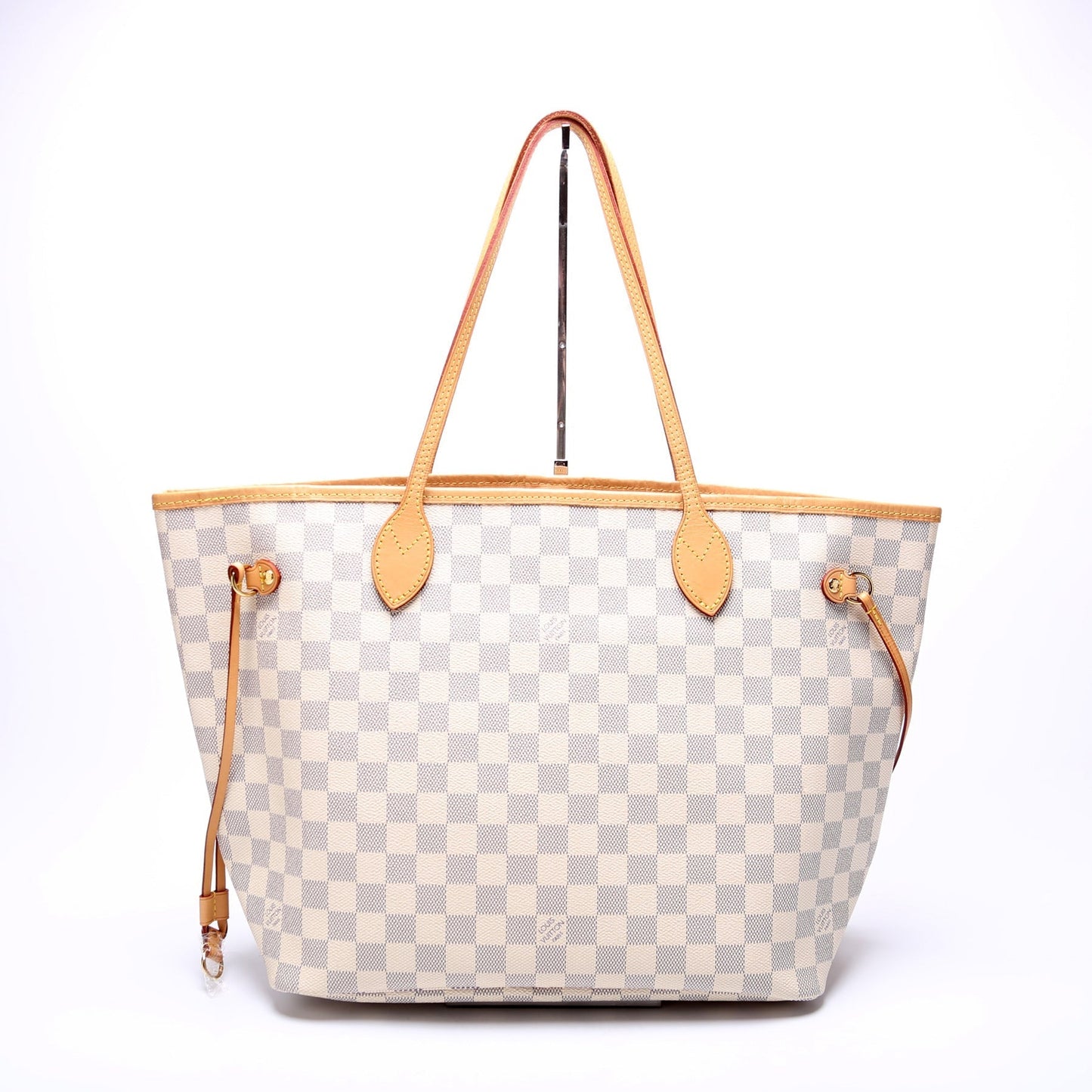 Louis Vuitton Neverfull w MM Azur Damier Wallet Case Azur 8