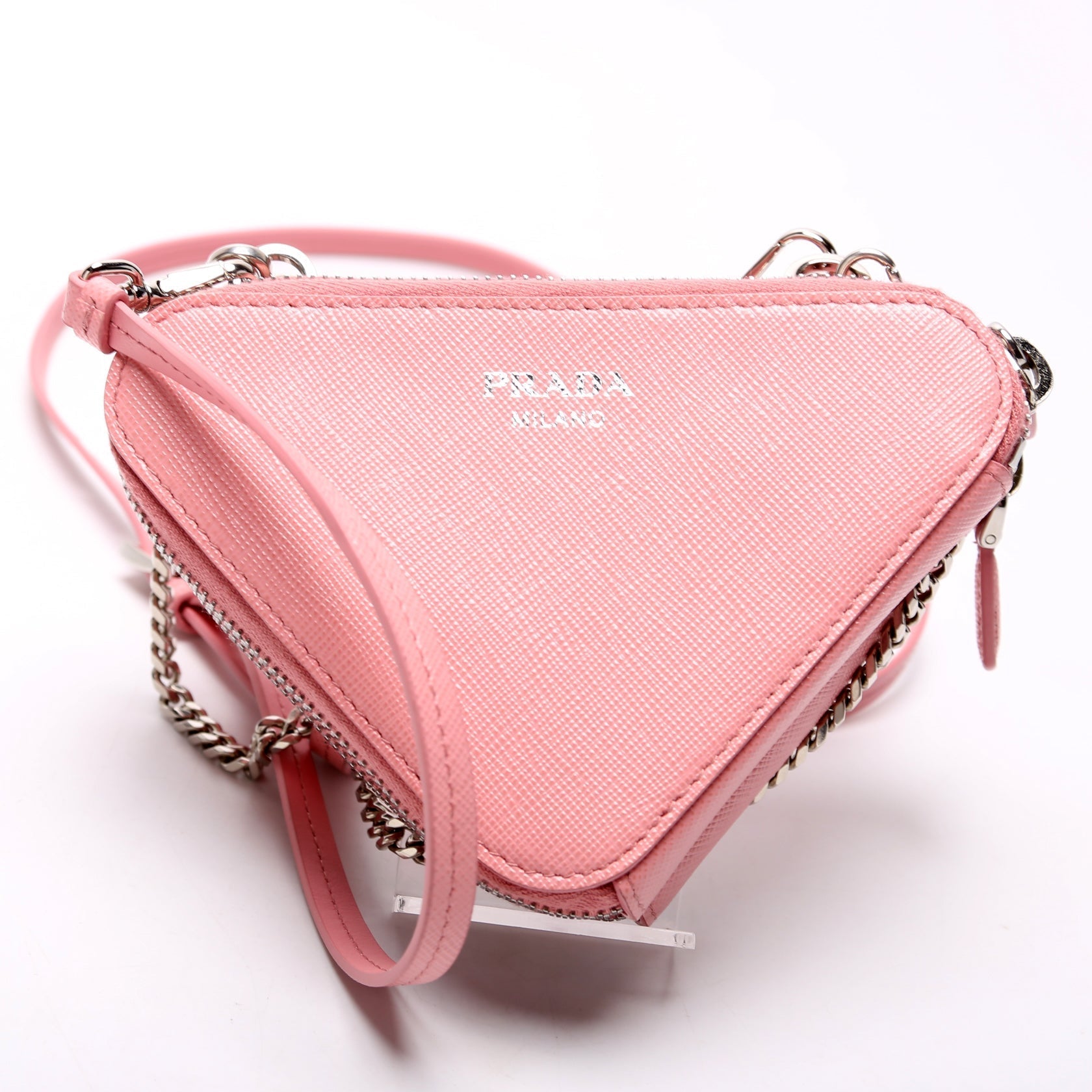 Prada Saffiano Pouch Bag Mini Travel Bag