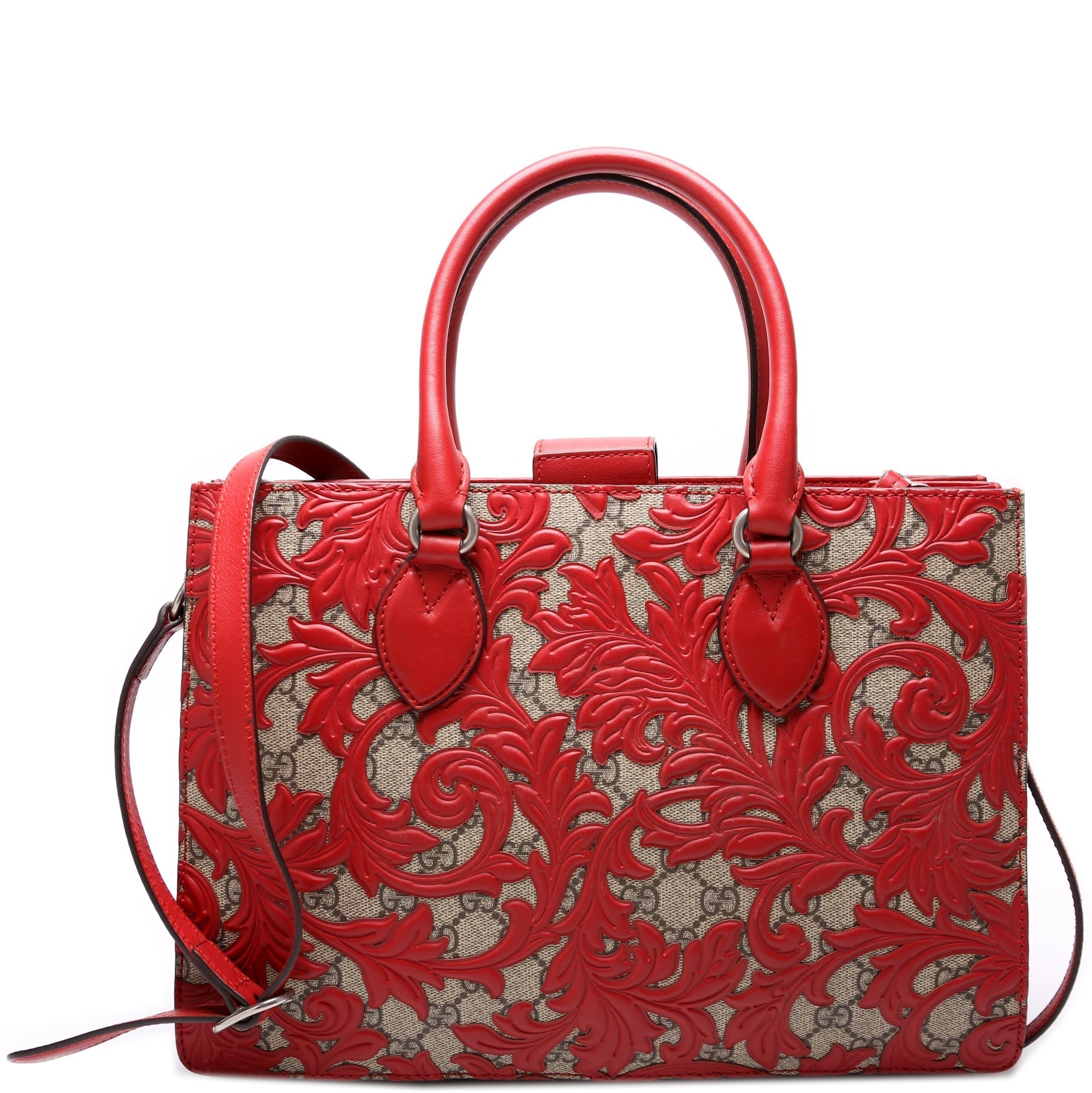 Gucci GG Supreme Arabesque Top Handle Tote Bag Tote 1