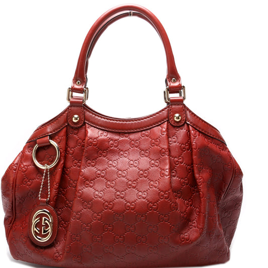 Gucci Sukey GG Leather Medium Travel Bag Medium 13