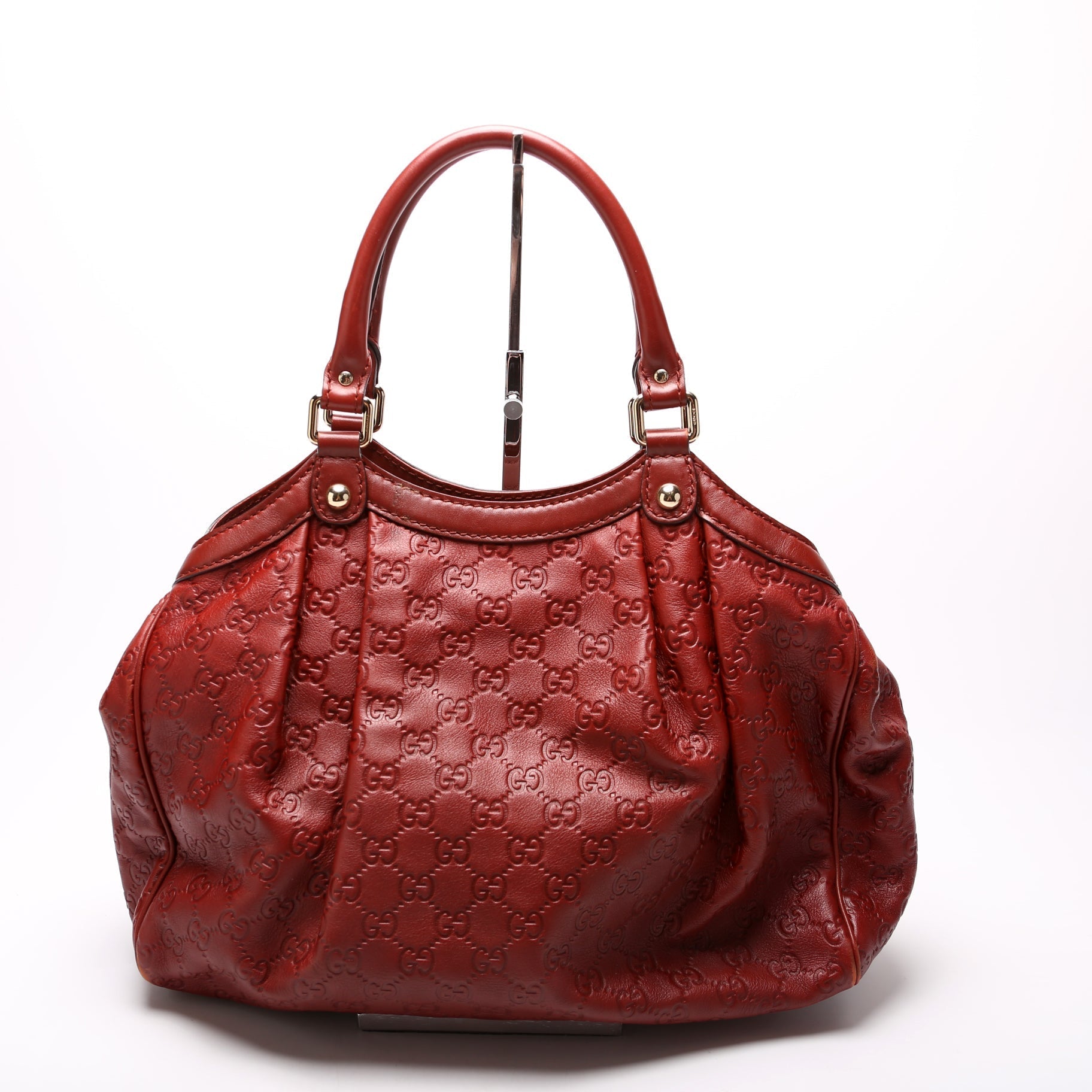 Gucci Sukey GG Leather Medium Travel Bag Medium 13