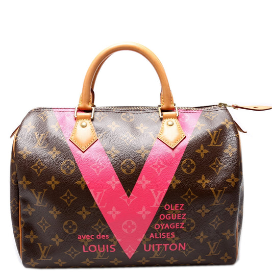 Louis Vuitton Speedy 30 Grenade Monogram Handbag