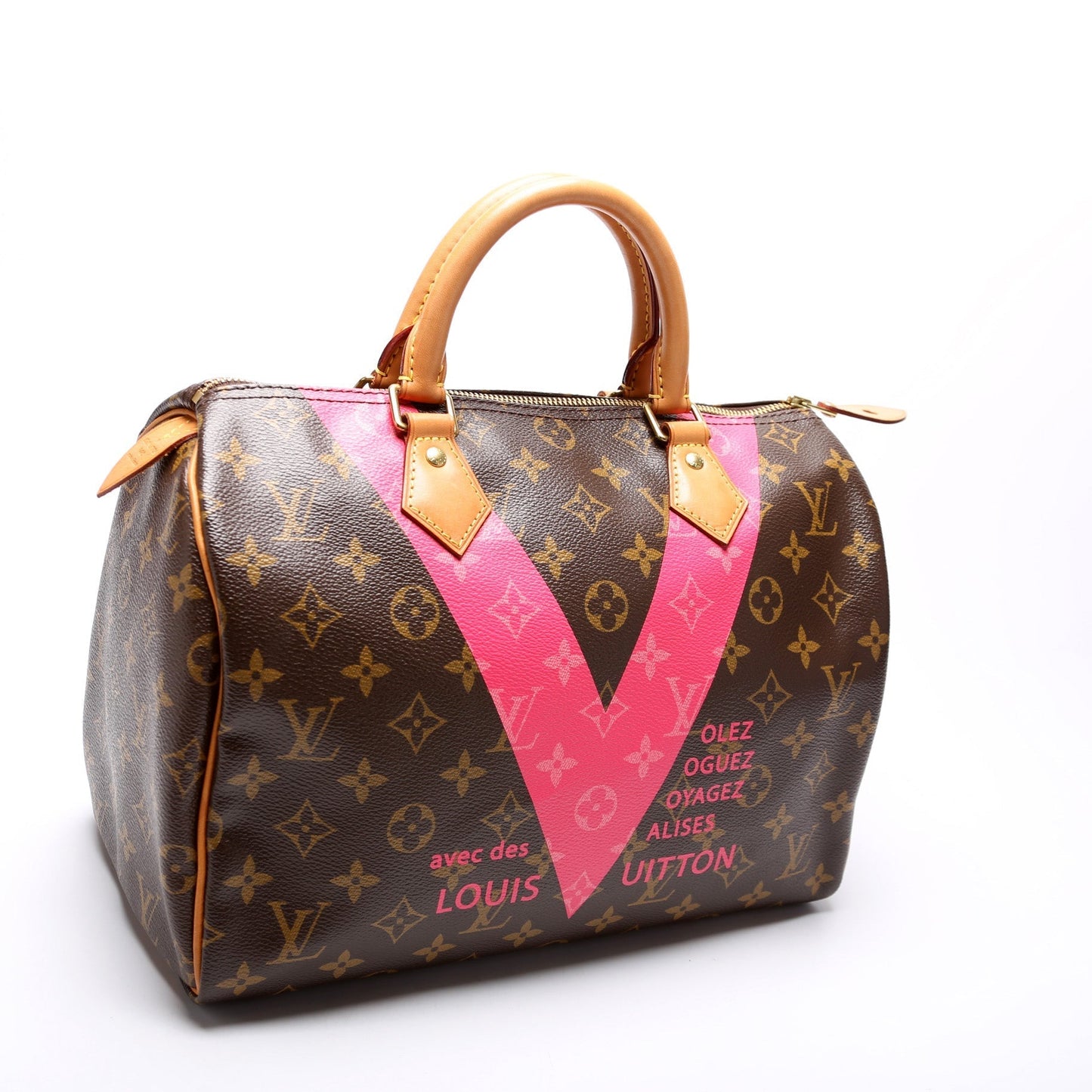 Louis Vuitton Speedy 30 Grenade Monogram Handbag Grenade 1