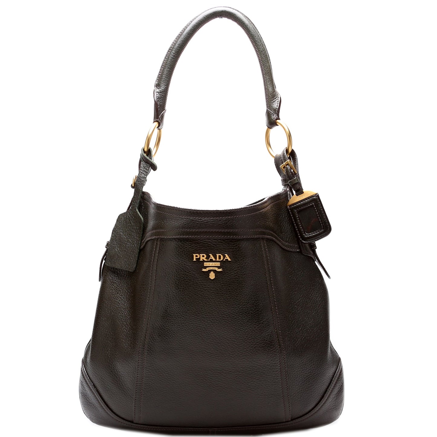 Prada Cervo Antik Hobo Bag Travel Bag