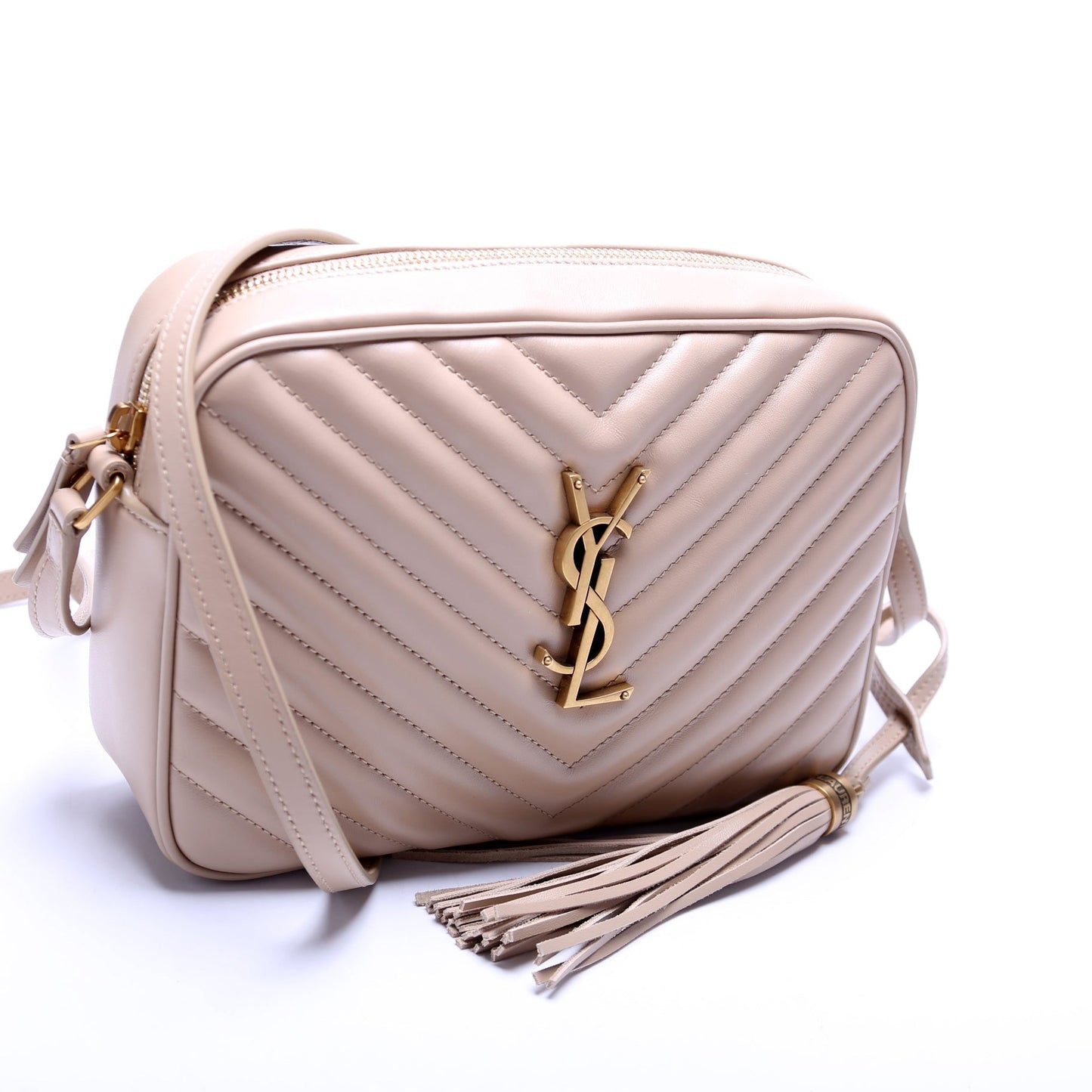YSL Saint Laurent Lou Camera Chevron Bag Travel Bag