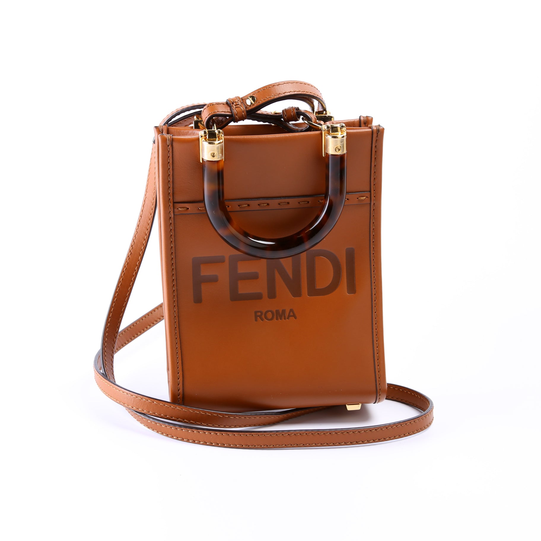 Fendi 8Bs051 Sunshine Shopper Bag Mini Travel Bag Sunshine Shopper 2