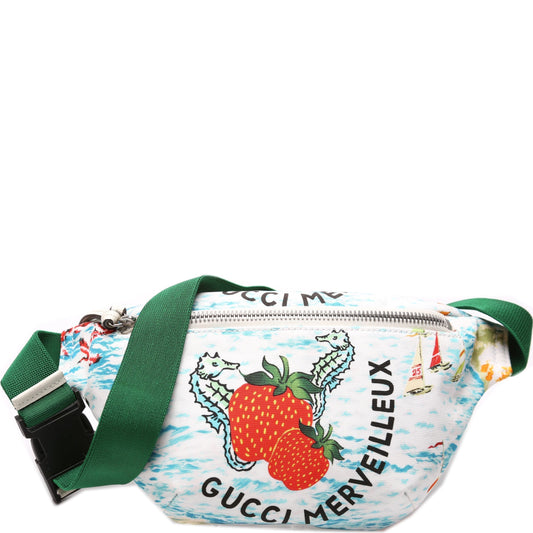 Gucci GG Supreme Strawberry Belt Belt Bag
