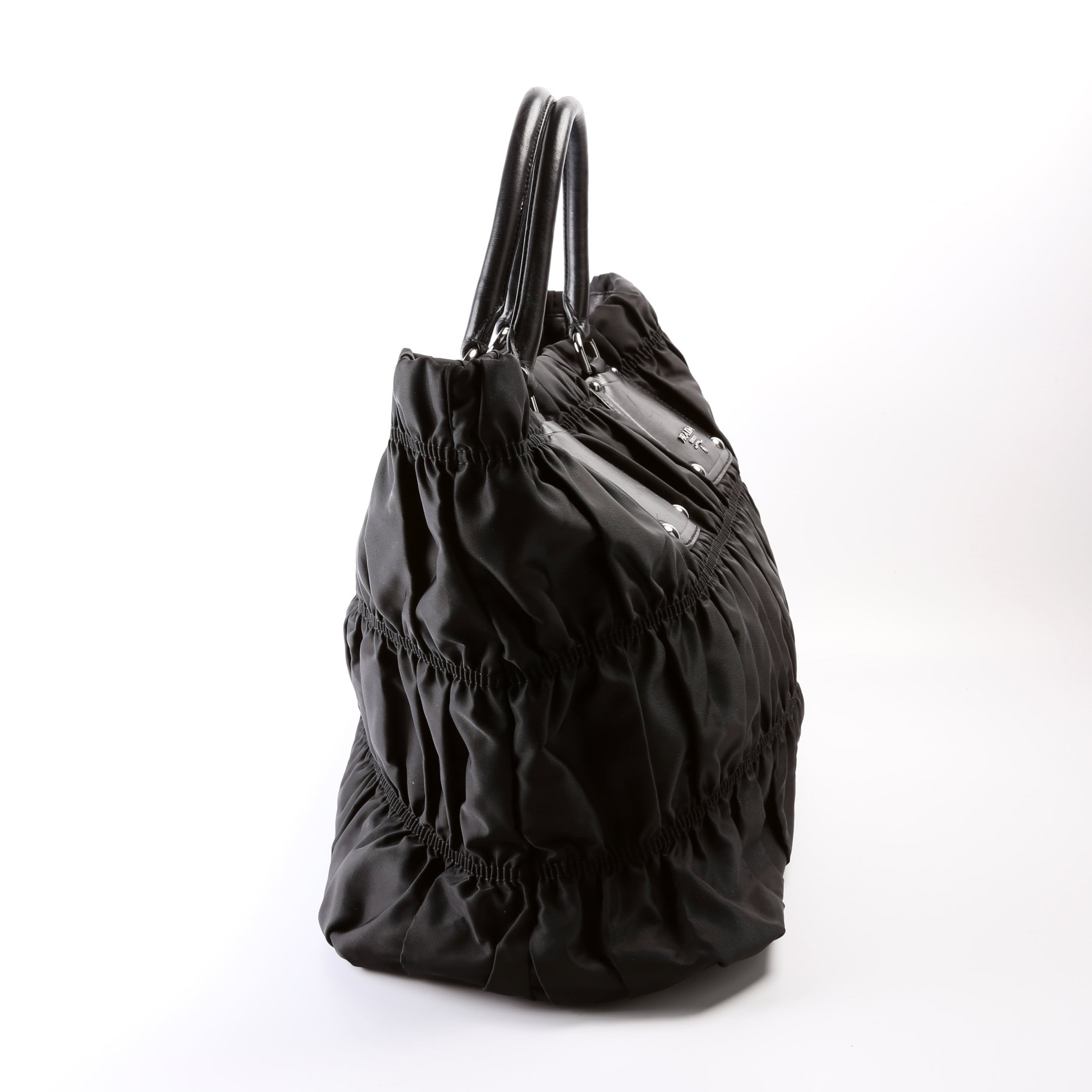 Prada Tessuto Gaufre Tote Bag