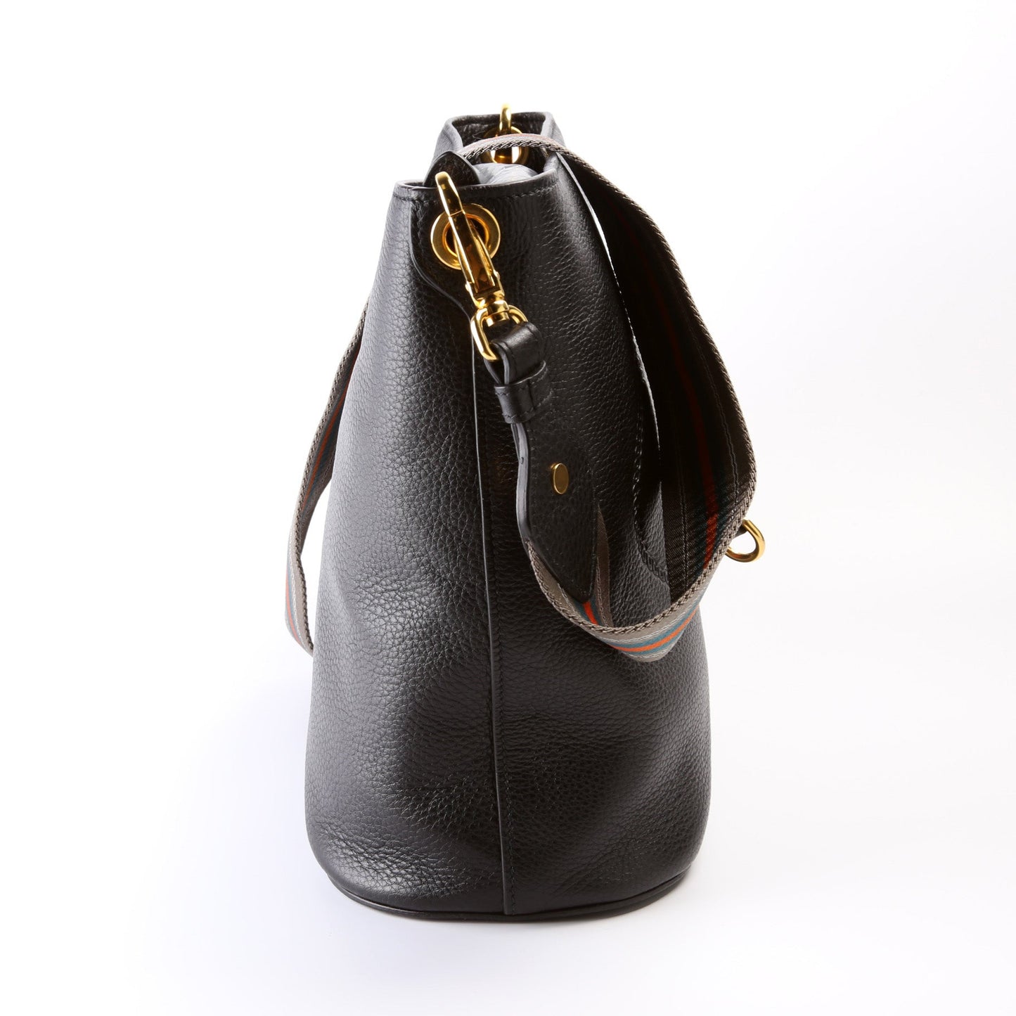 Prada Vitello Phenix Bag Bucket Bucket Bag