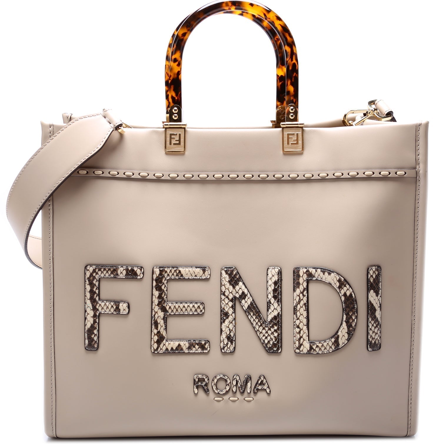 Fendi 8Bh386 Sunshine Shopper Bag Medium Travel Bag Shopper Medium 4