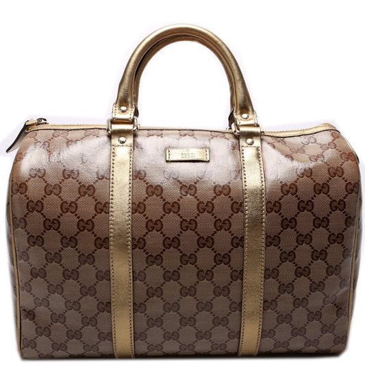 Gucci Joy Boston Crystal GG Travel Bag Crystal Gg