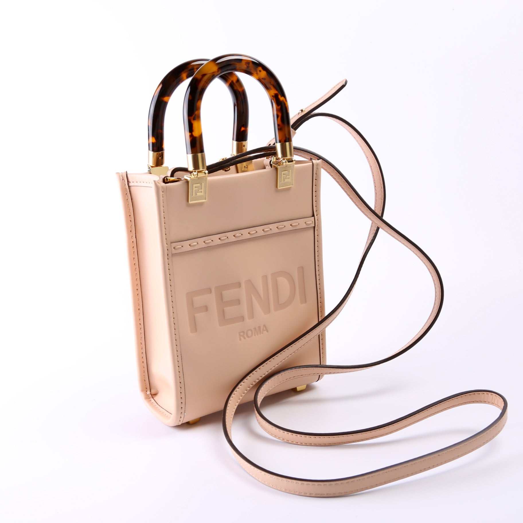 Fendi Sunshine Shopper 8Bs051 Bag Mini Travel Bag