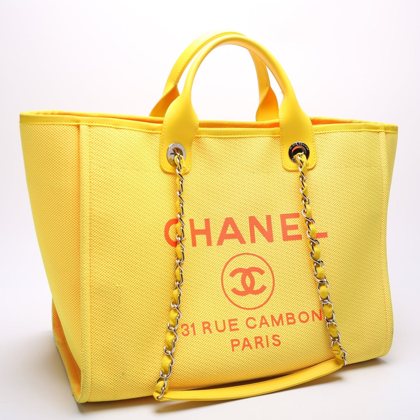 Chanel Deauville Mixed Fabrics 31M Handbag
