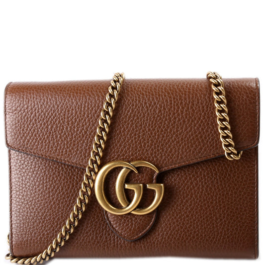 Gucci Marmont Chain Wallet Case 22