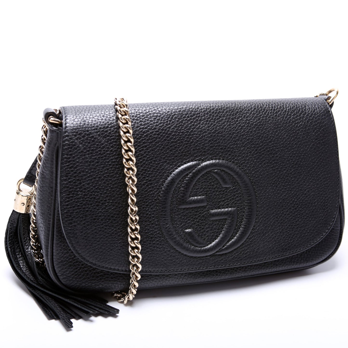 Gucci Soho Tassel Chain Flap Travel Bag Flap 5