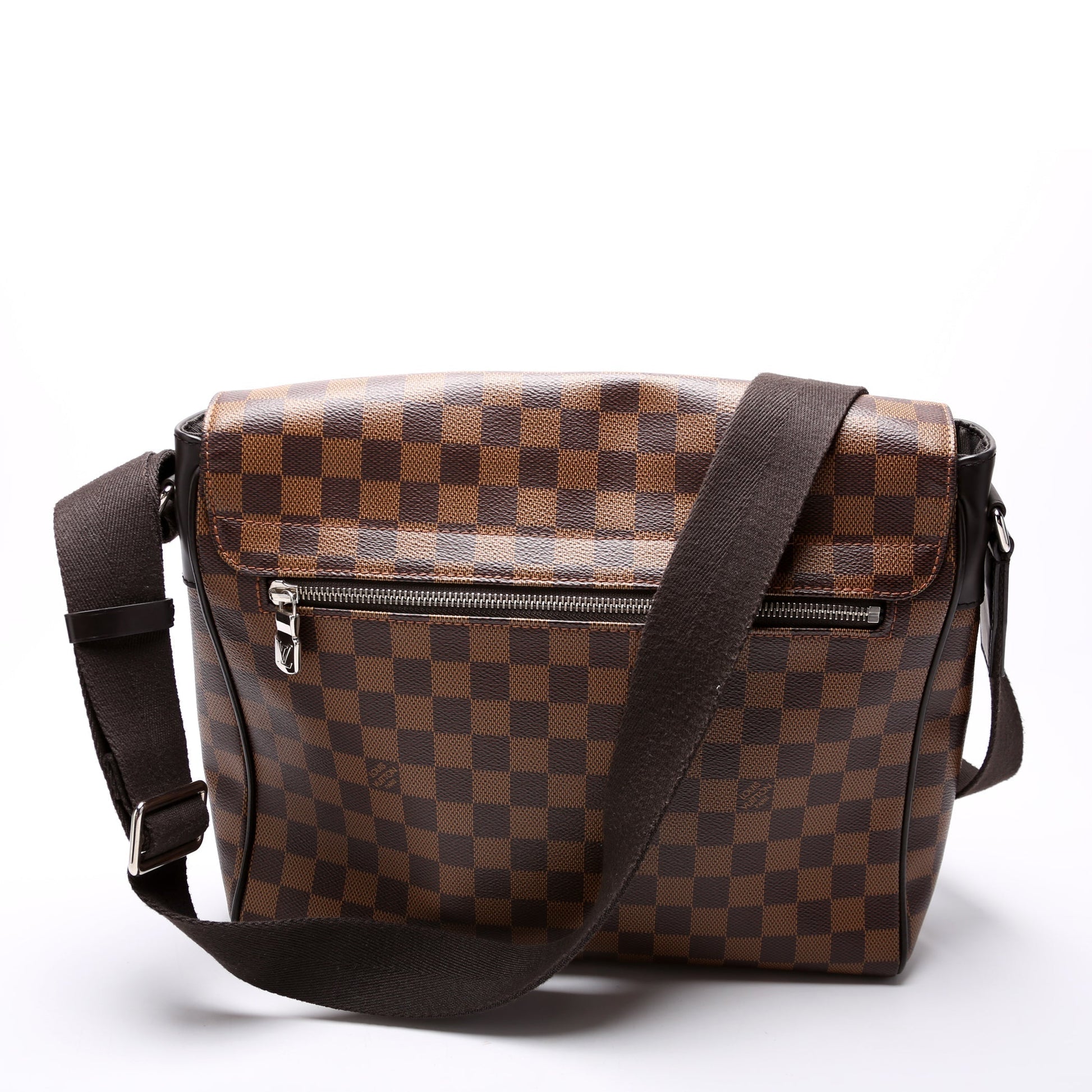 Louis Vuitton District MM Ebene Damier Handbag