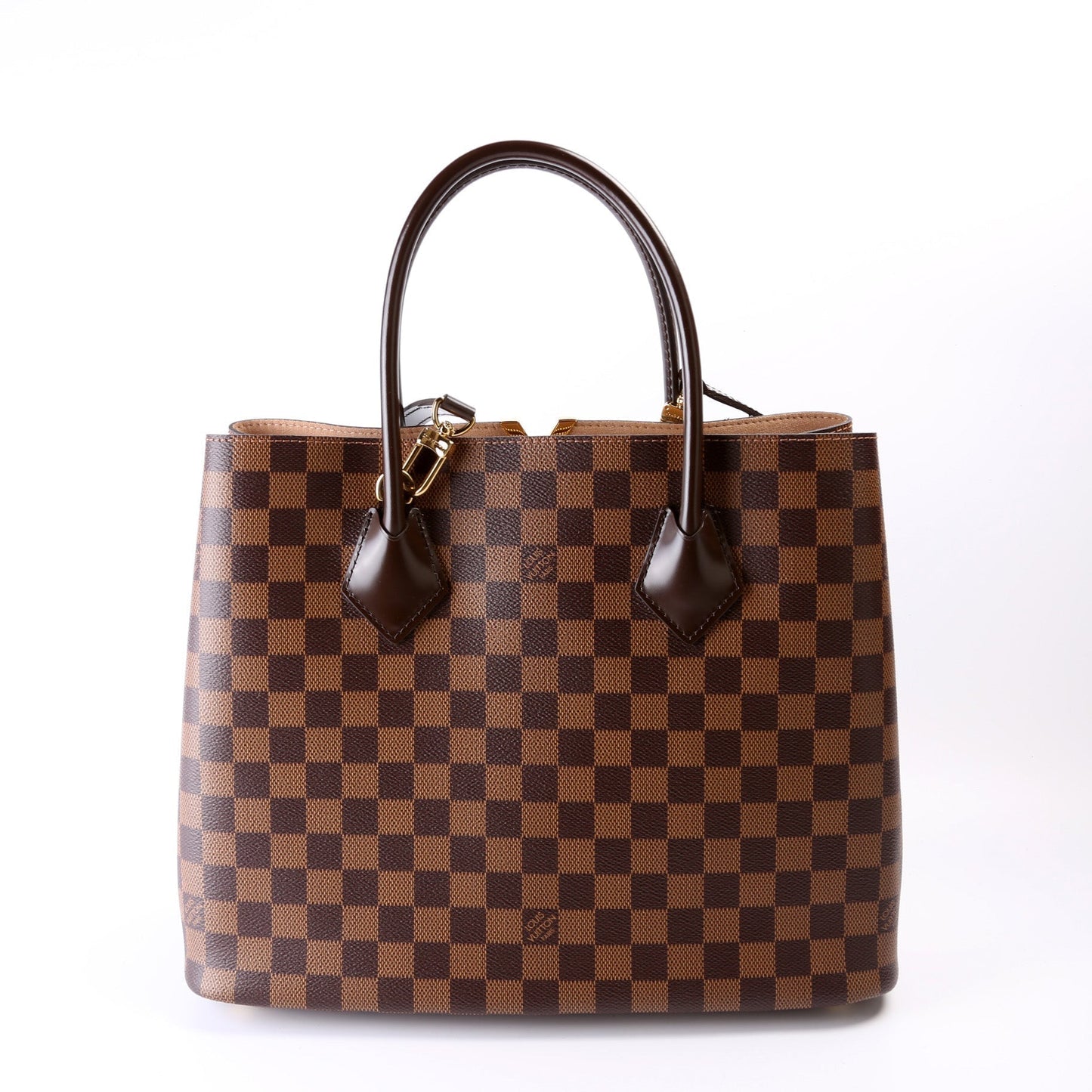 Louis Vuitton Kensington Ebene Damier Tote Bag Damier Ebene