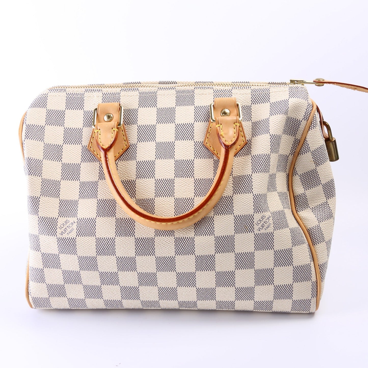 Louis Vuitton Speedy 25 Azur Damier Handbag Azur 1