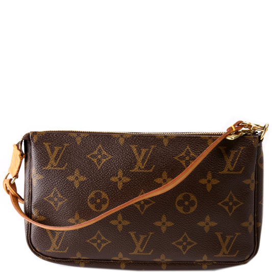 Louis Vuitton Pochette Accessories Monogram Clutch Bag Monogram 8