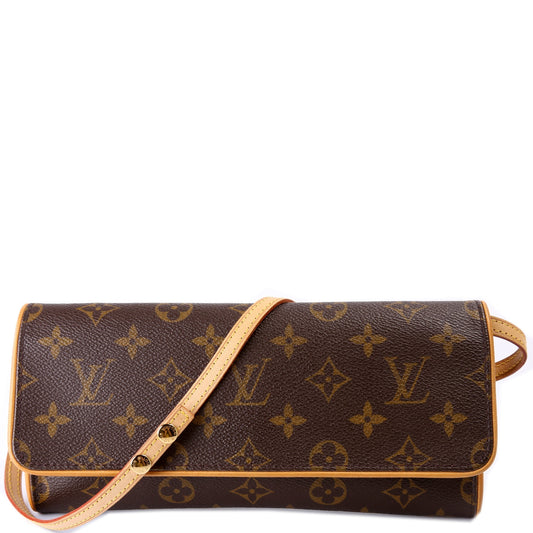 Louis Vuitton Pochette Twin GM Monogram Clutch Bag Monogram 16