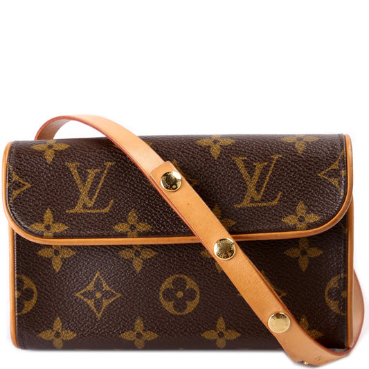 Louis Vuitton Pochette Florentine Monogram Clutch Bag Monogram 15