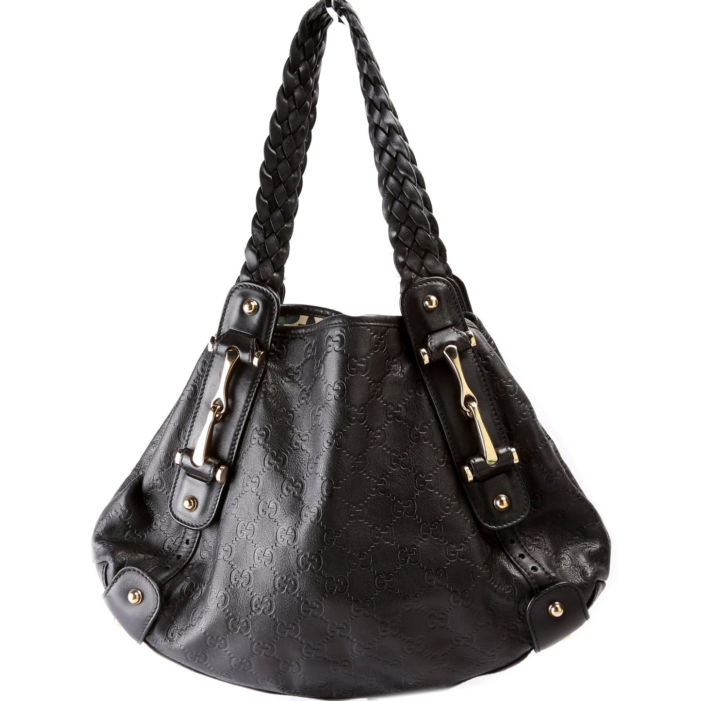 Gucci Pelham Leather Medium Tote Bag