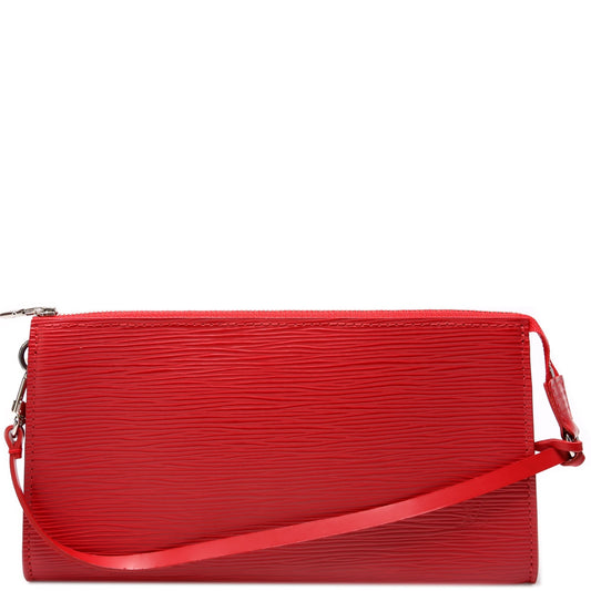 Louis Vuitton Pochette Accessories Epi Clutch Bag Epi 5