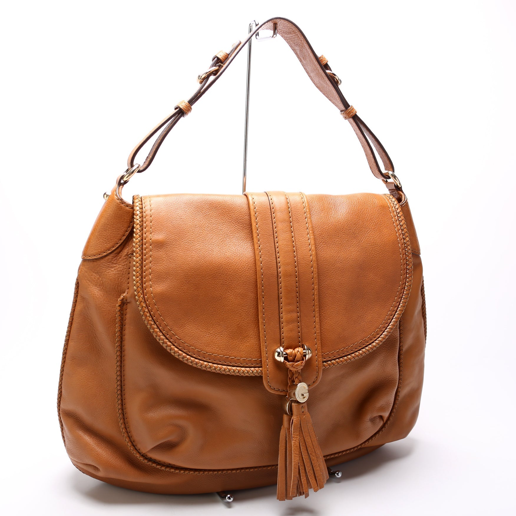 Gucci Marrakech Leather Flap Shoulder Bag