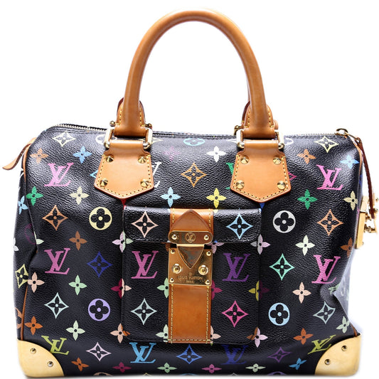 Louis Vuitton Speedy 30 Multicolor Handbag 30 Multicolor