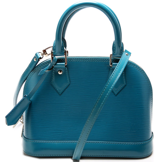 Louis Vuitton Alma BB Epi Handbag Epi 9