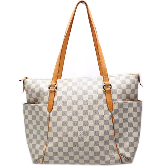 Louis Vuitton Totally Azur MM Damier Handbag Azur 11