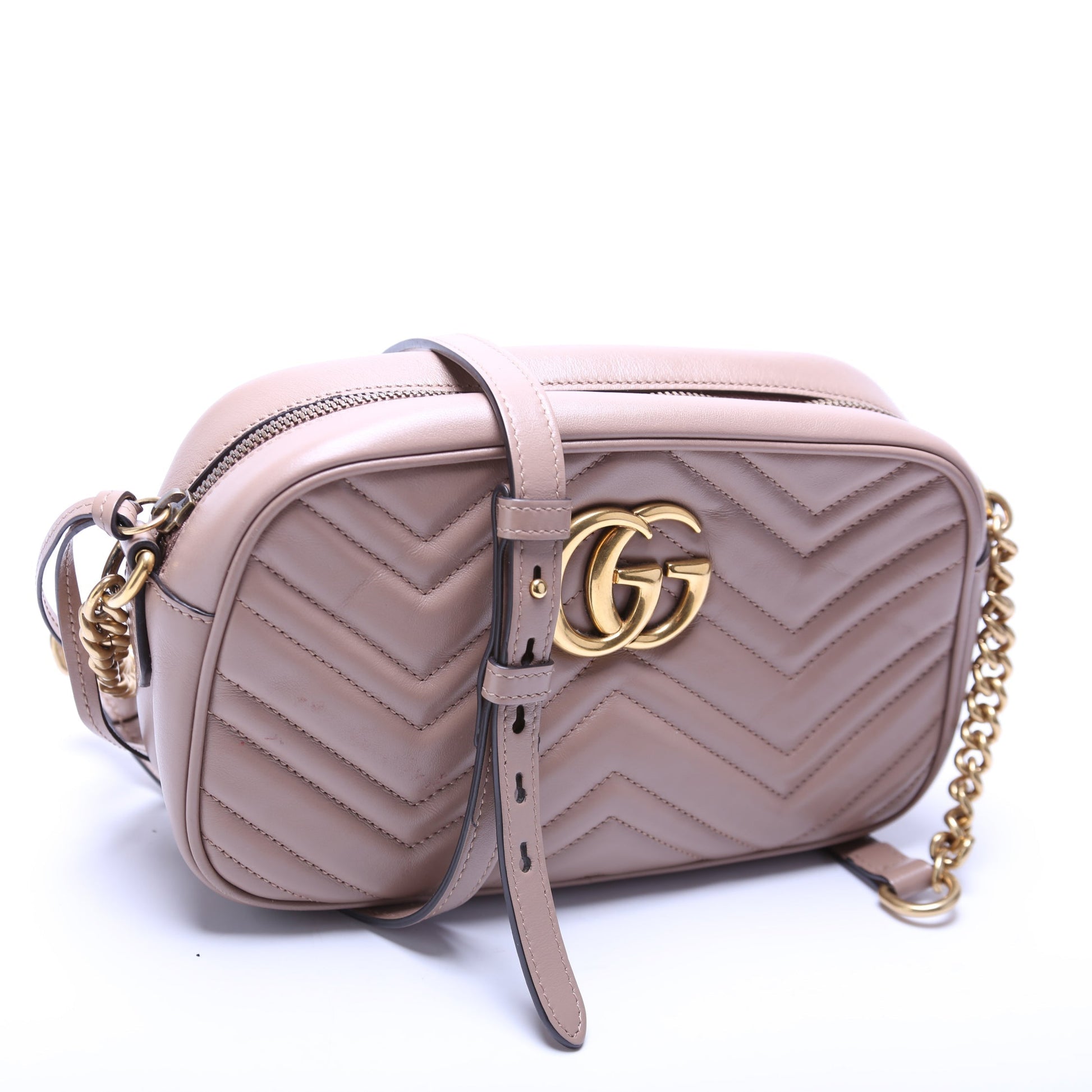 Gucci Marmont Camera Leather Small Crossbody Bag Camera 13