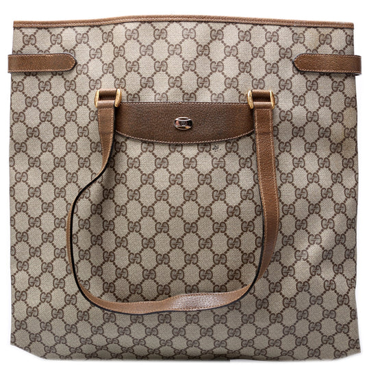 Gucci 39.02.061 GG Supreme Vertical Tote Bag