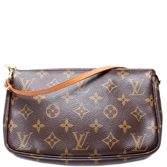 Louis Vuitton Pochette Accessories Monogram Clutch Bag Monogram 13