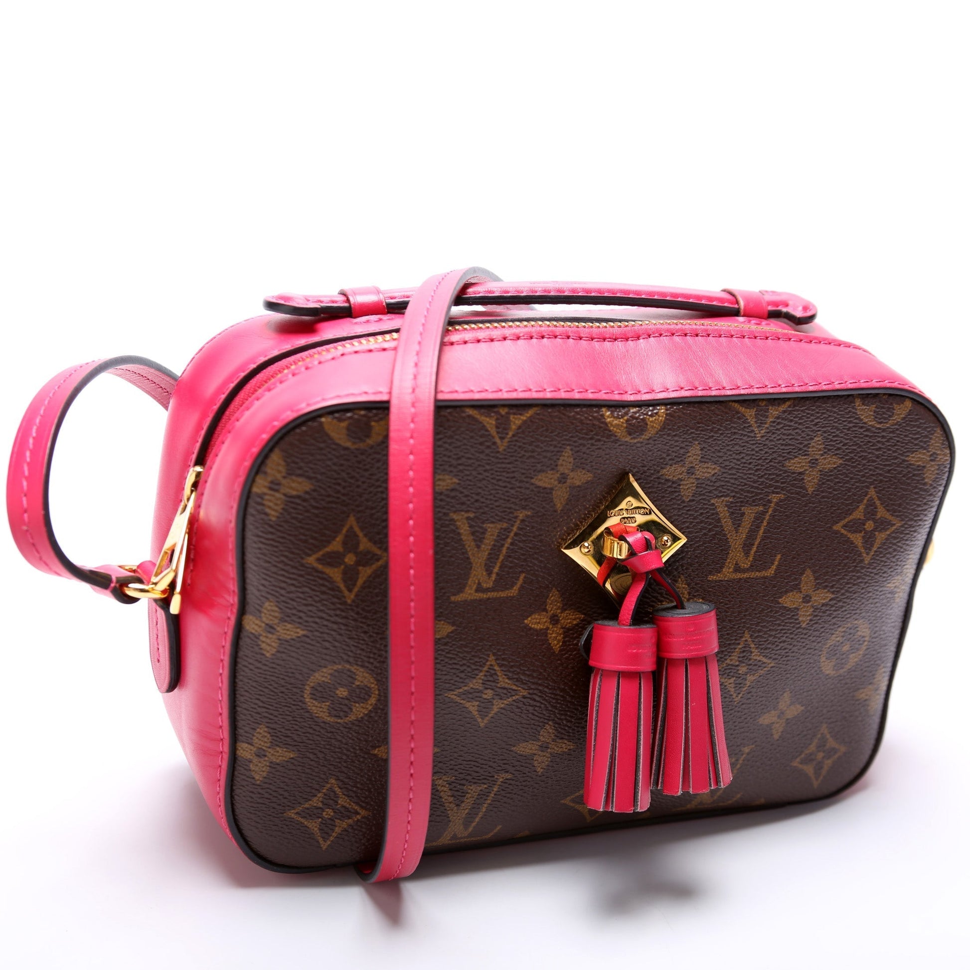 Louis Vuitton Saintonge Monogram Handbag Monogram 11