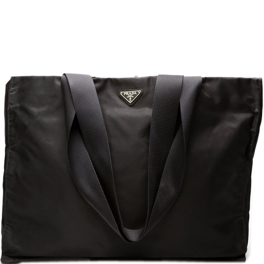 Prada Vela E W Tote Bag Nylon