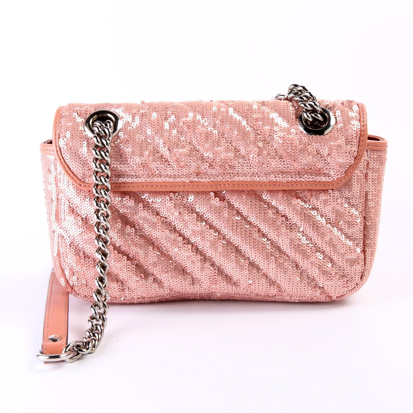 Gucci Marmont Sequin Mini Flap Shoulder Bag